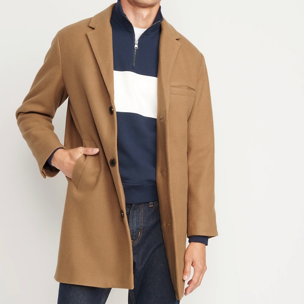 Old Navy Mens Topcoat